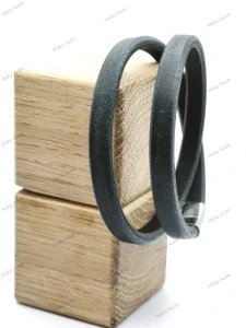 Kožený náramek UNISEX 0,8 mm modrá