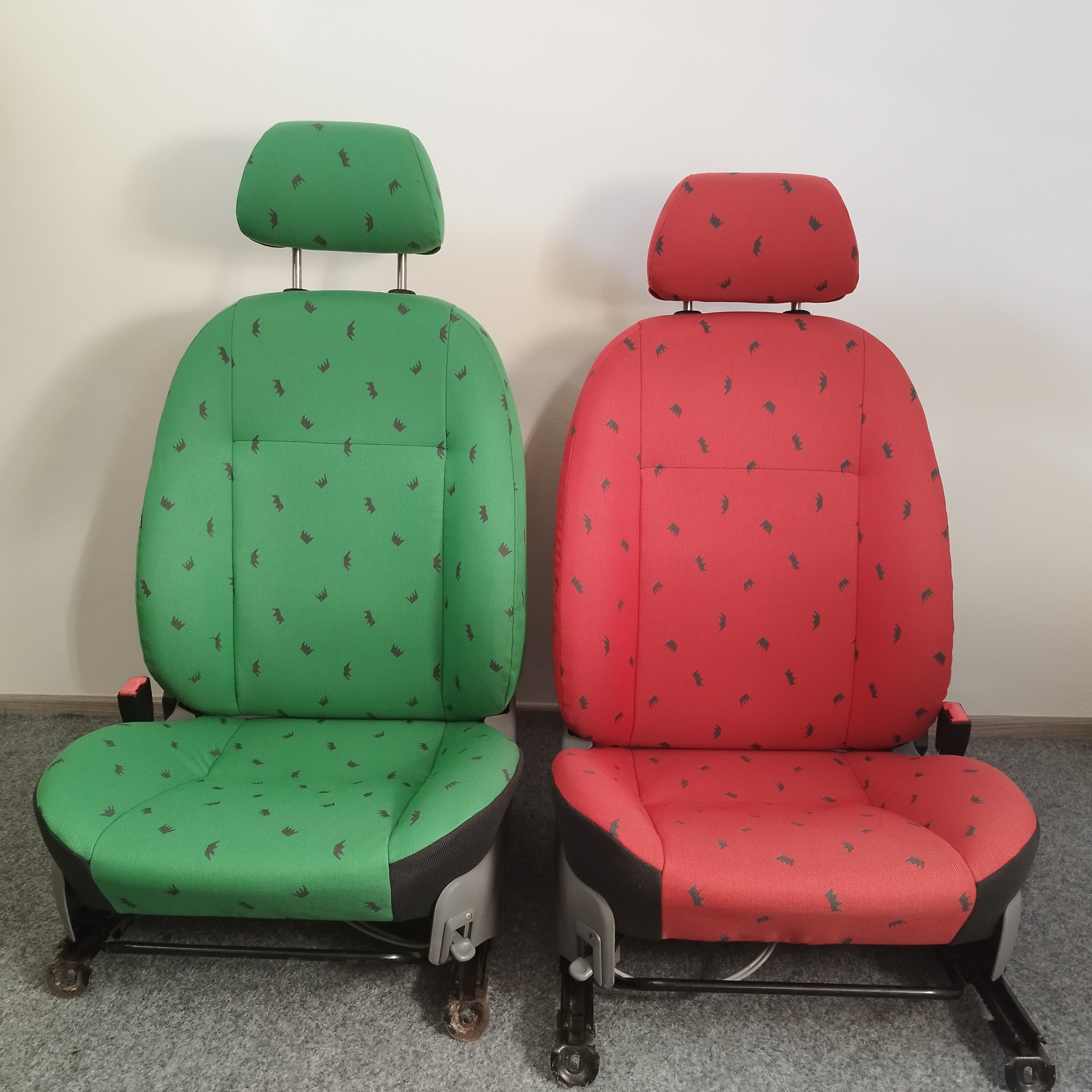 Potahová látka Škoda Felicie Colorline zelená