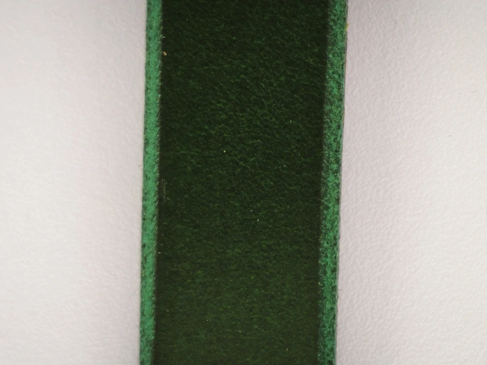 Kožený náramek UNISEX 10 mm zelená